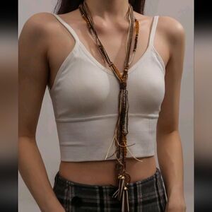 Tassel Lariat Necklace